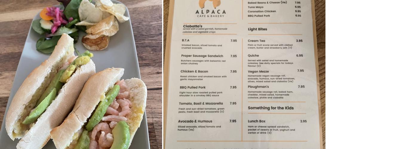 The Llama Tree Bistro & Pizzeria Menu