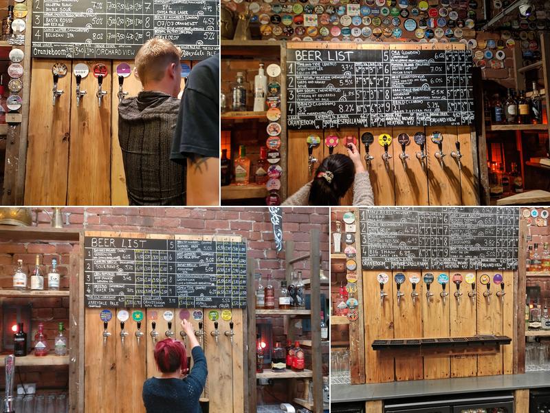 The Old Workshop Menu