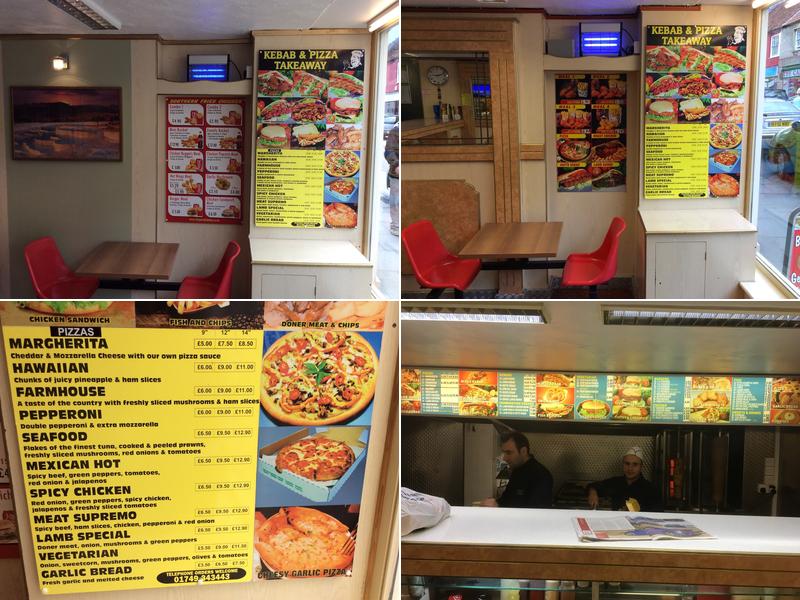Shepton Mallet Kebab & Pizza Takeaway Menu