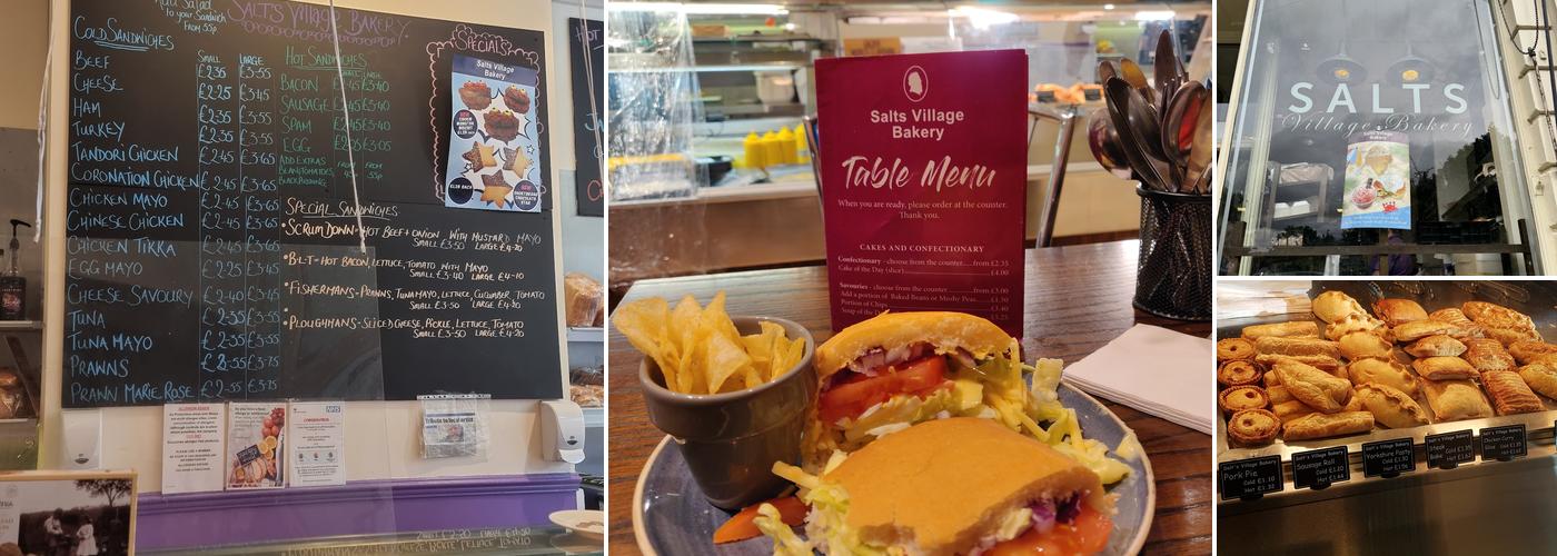 Salts Village Bakery Ltd Menu