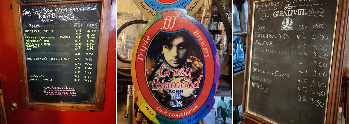 The Royal Oak Inn Menu