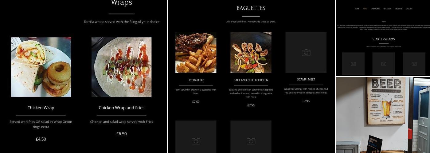 The Blue Bell Inn Menu