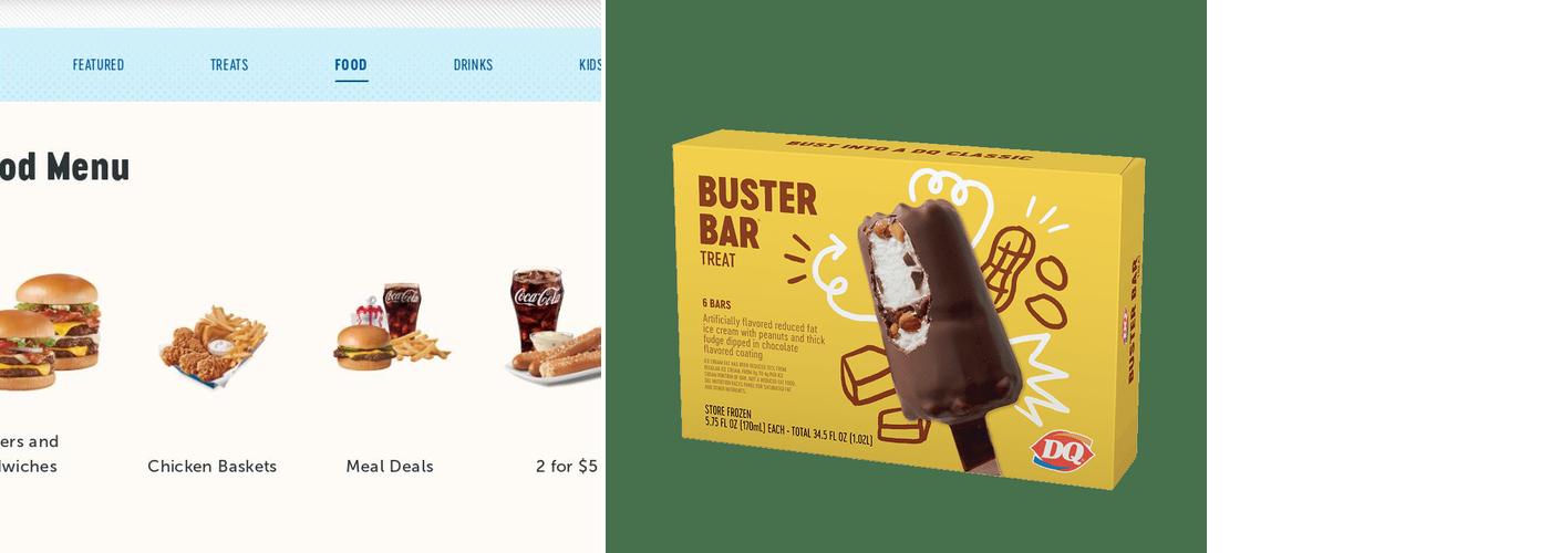 Dairy Queen Menu