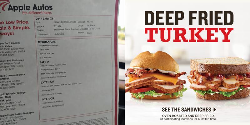 Arby's Menu