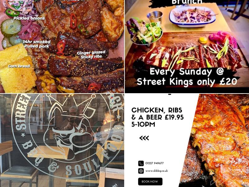 Street Kings Smoke Shack Whitstable Menu