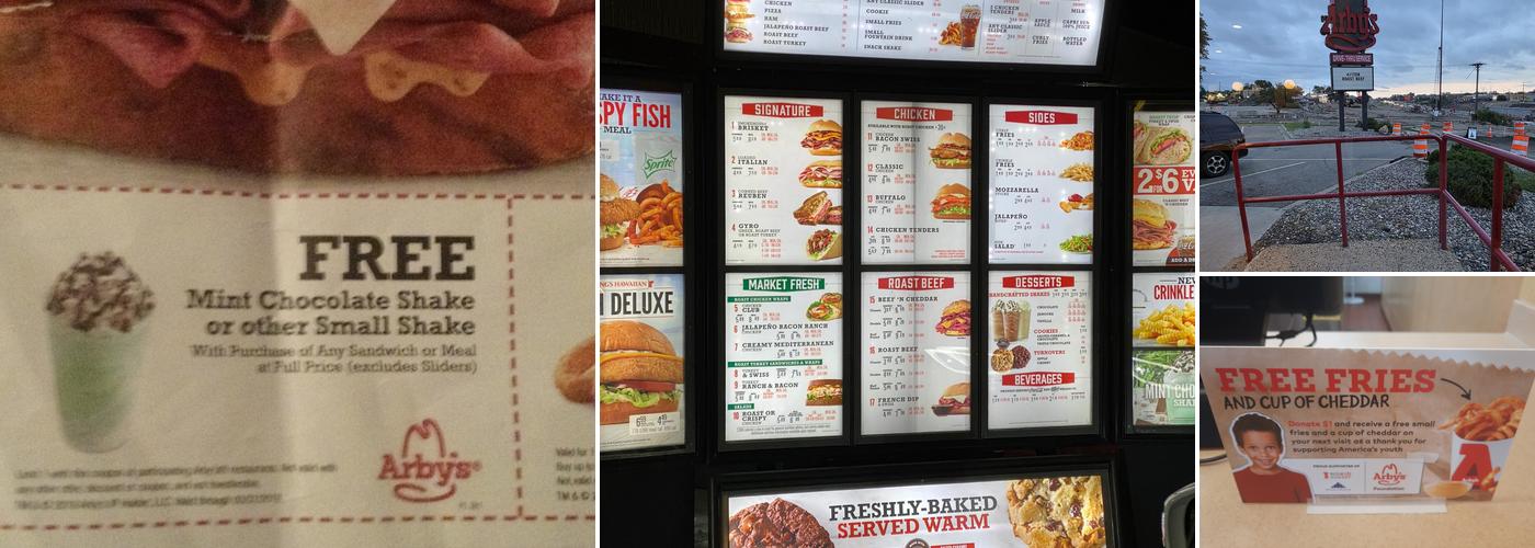 Arby's Menu