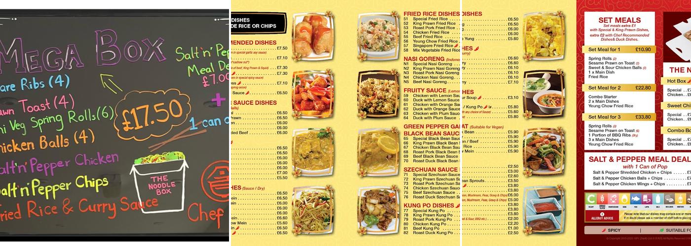 Chef King Menu