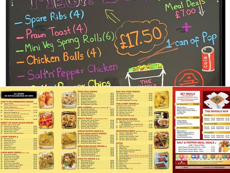 Chef King Menu