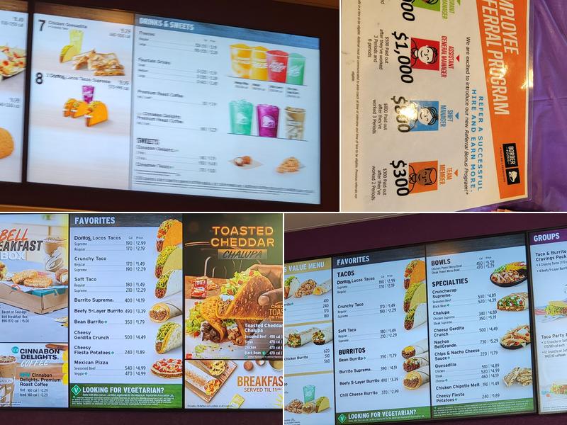 Taco Bell Menu