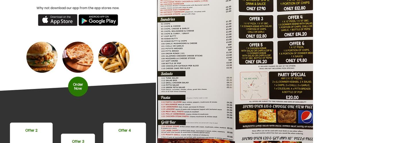 Somma Pizza Menu