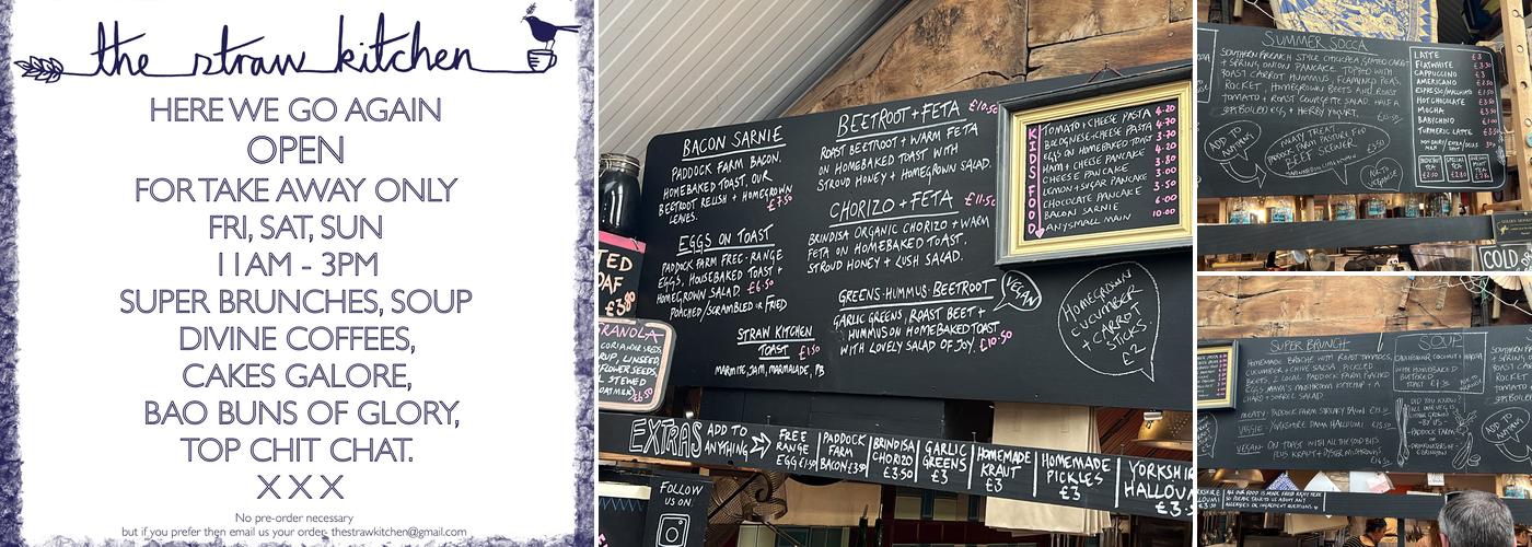 The Straw Kitchen Menu