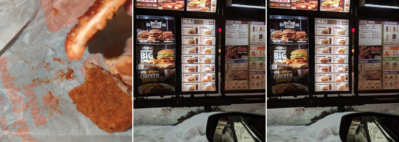 Burger King Menu