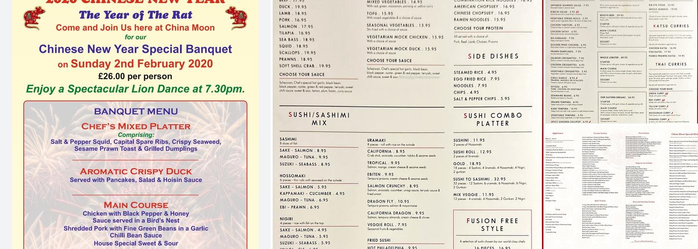 Our Eastern Dreamz restaurant Menu