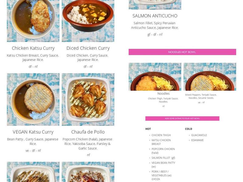 Waka - Japanese Peruvian Kitchen - More Town Menu