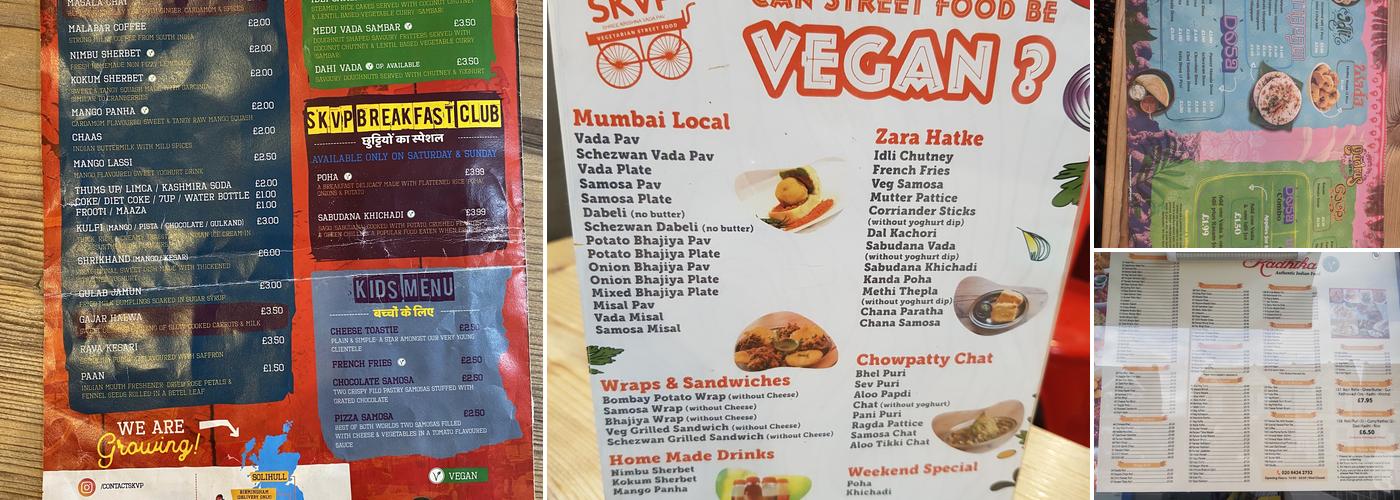 Shree Krishna Vada Pav Menu