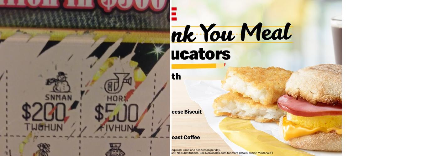 McDonald's Menu