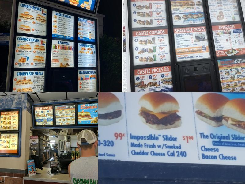 White Castle Menu