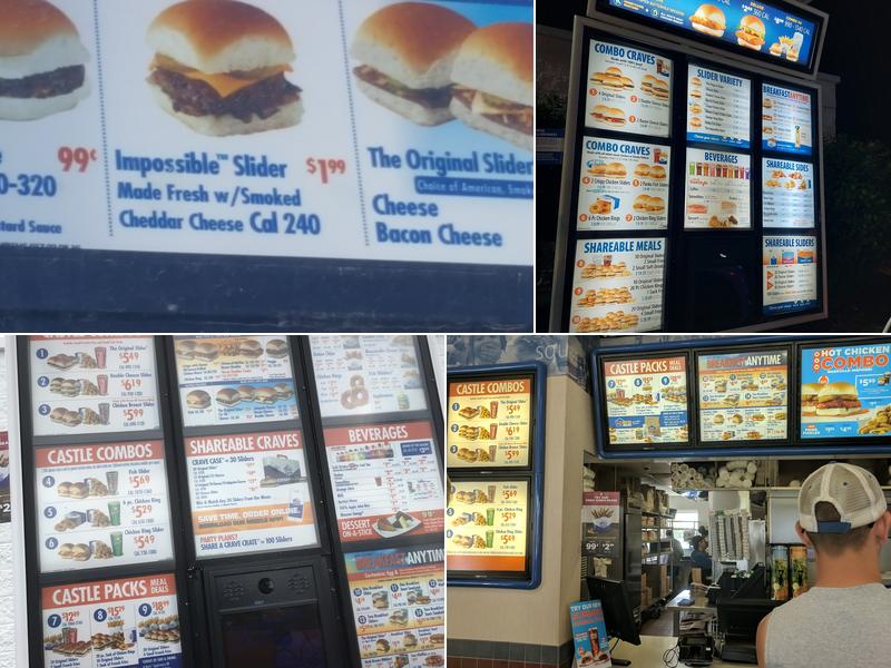 White Castle Menu