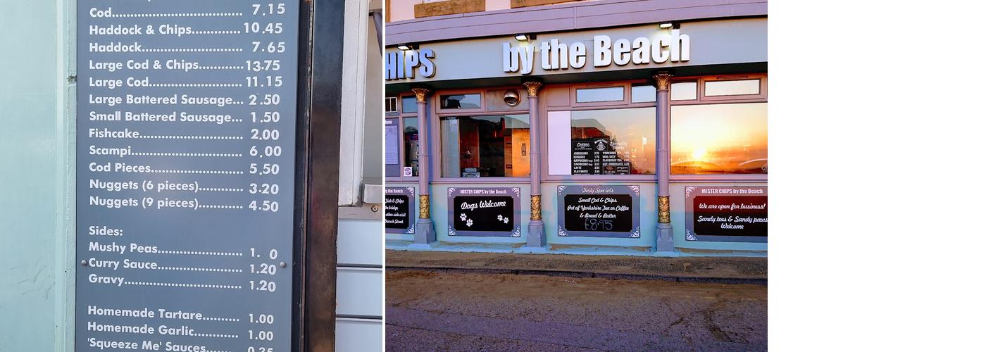 Mister Chips by The Beach Menu