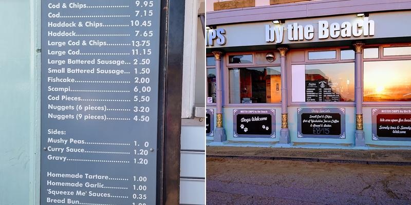 Mister Chips by The Beach Menu