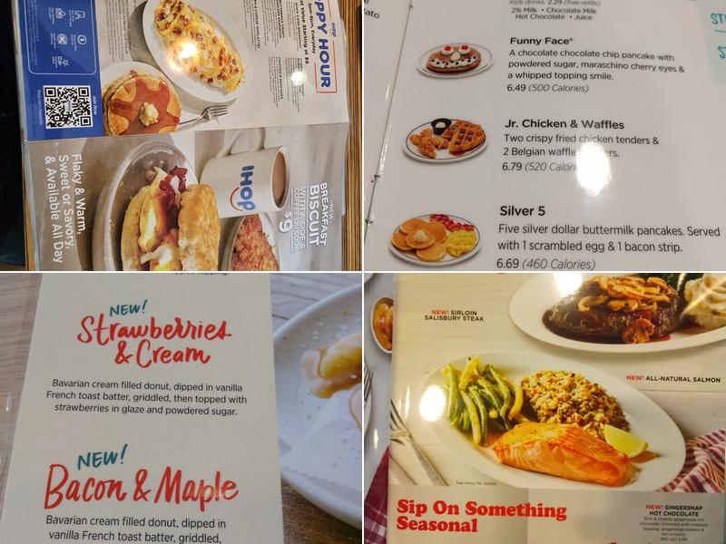 IHOP Menu