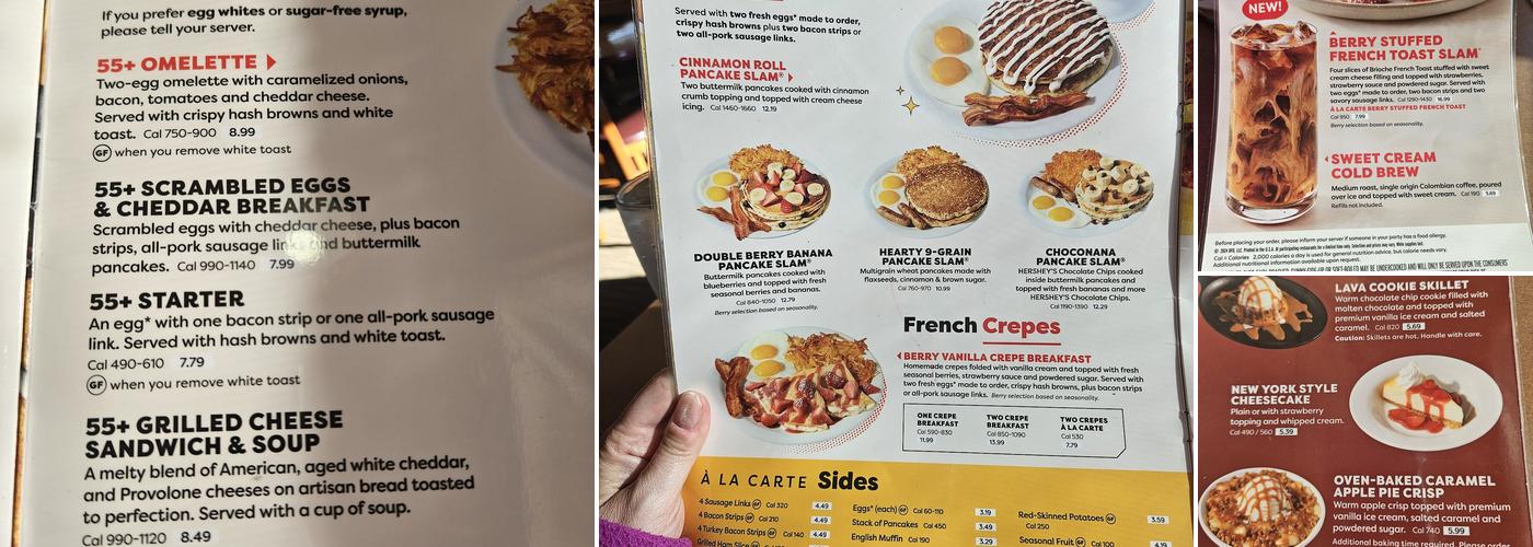 Denny's Menu