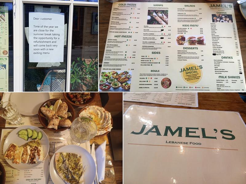 Jamel’s Menu