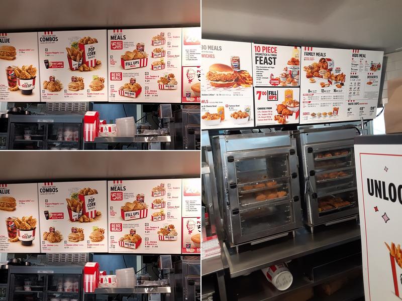 KFC Menu