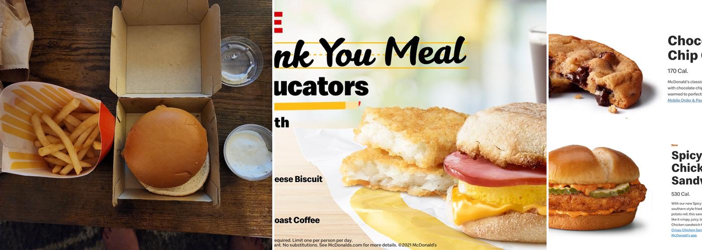 McDonald's Menu