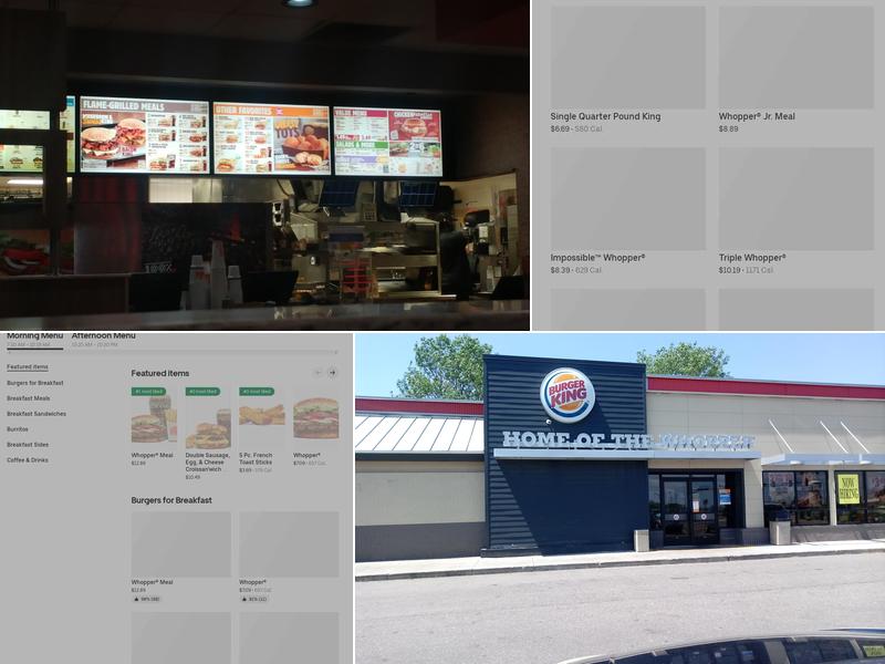 Burger King Menu