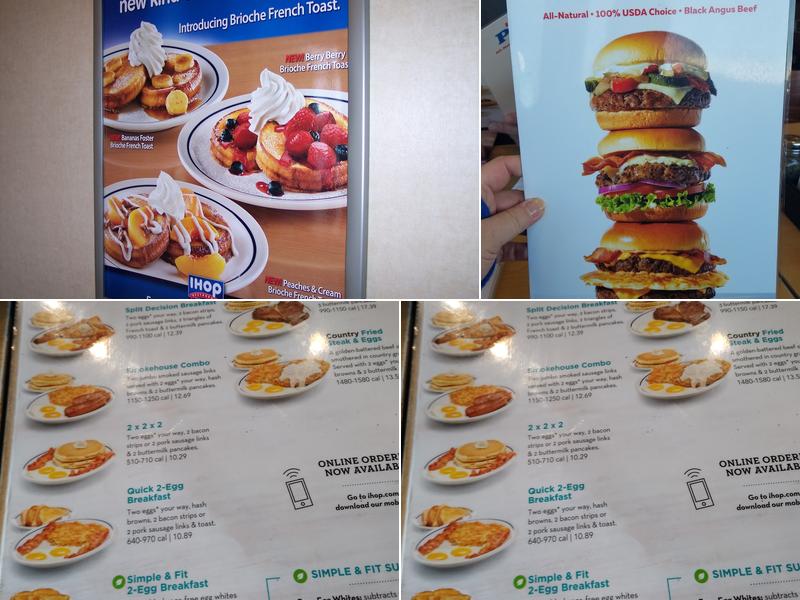 IHOP Menu