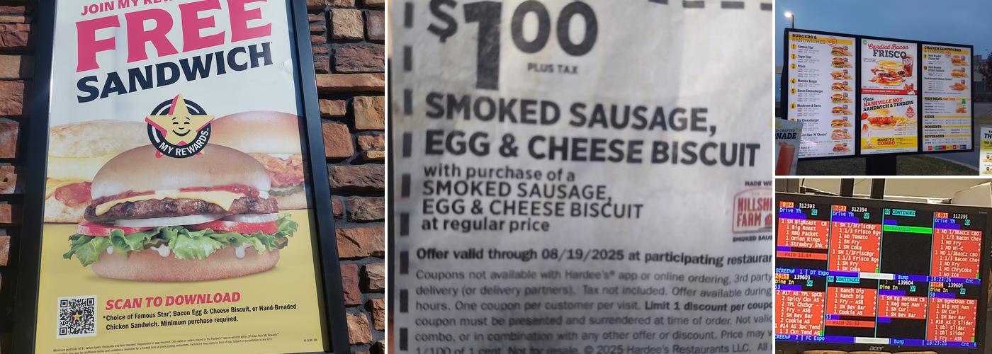 Hardee’s Menu