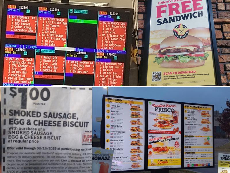 Hardee’s Menu