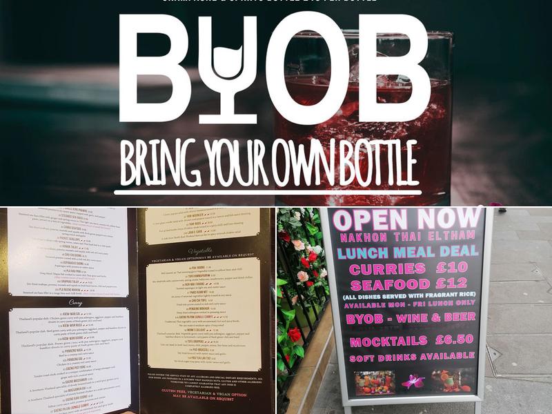 Nakhon Thai Eltham Menu