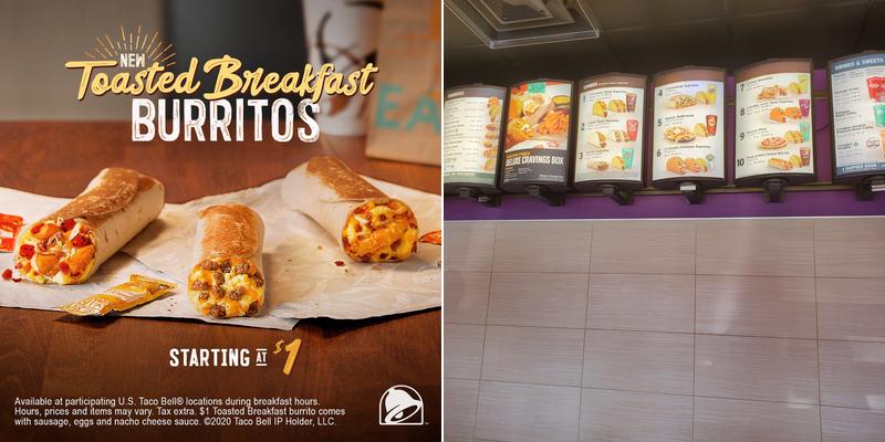 Taco Bell Menu
