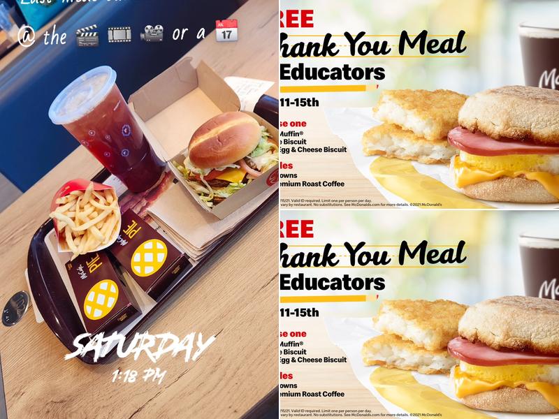 McDonald's Menu