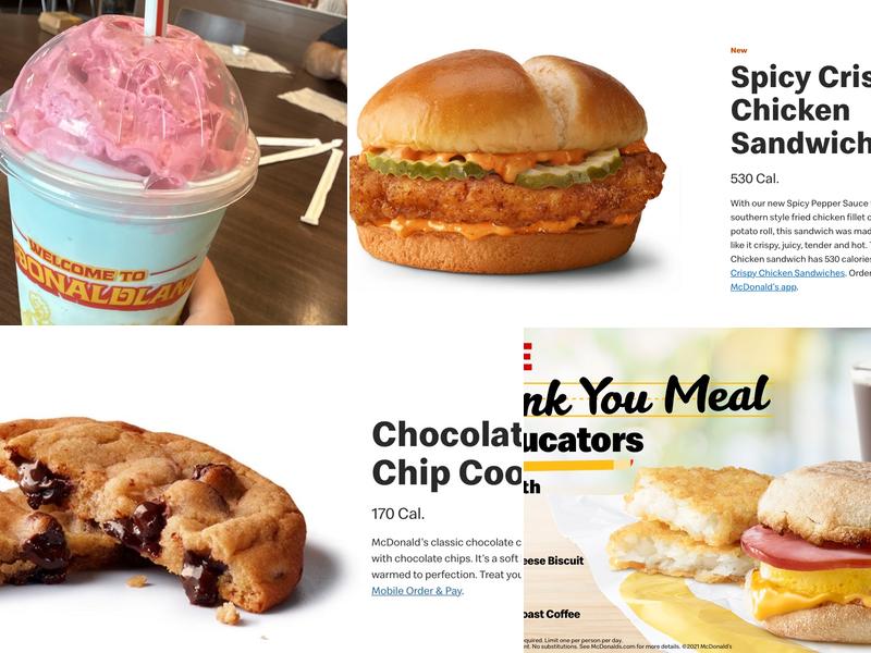 McDonald's Menu