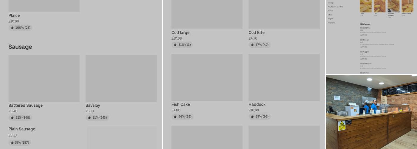 Dolphin Fish Bar Menu