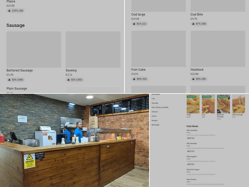 Dolphin Fish Bar Menu