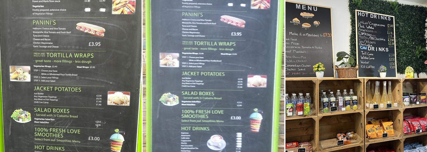 Rachel's Of Windsor Menu