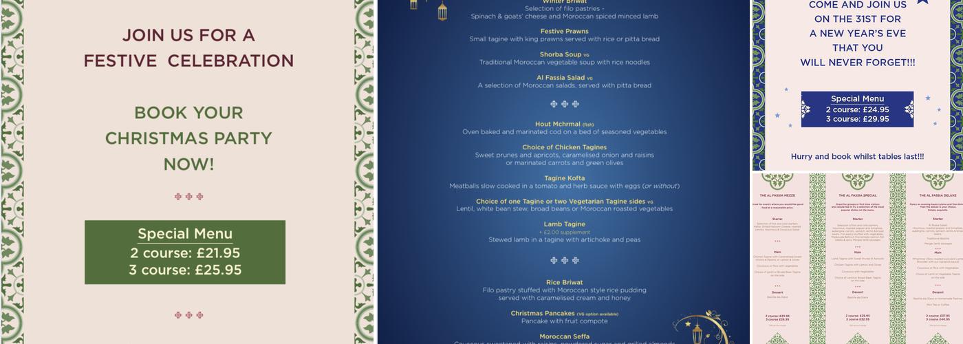 Al Fassia Restaurant Menu