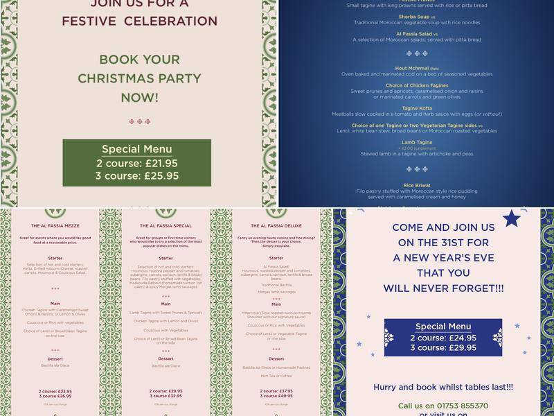 Al Fassia Restaurant Menu