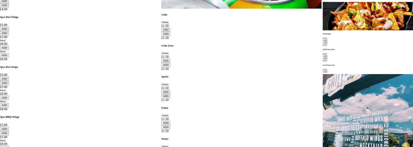 Grill Street (Slough) Menu