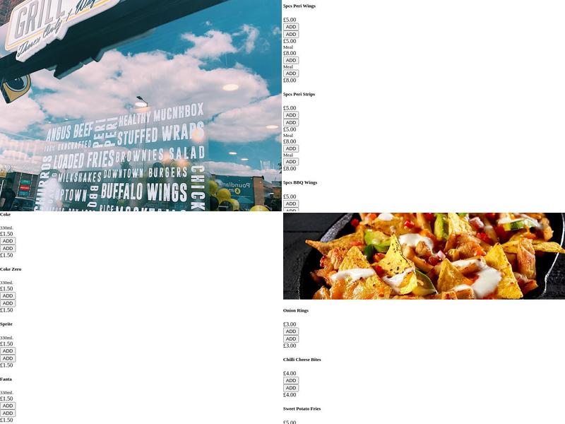 Grill Street (Slough) Menu