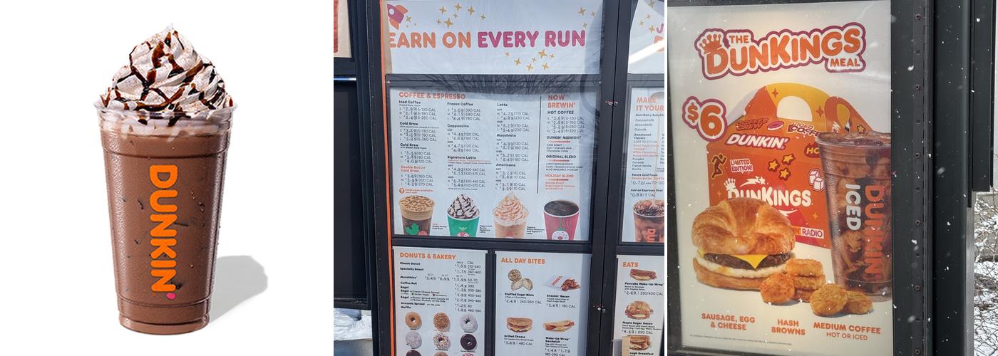 Dunkin' Menu