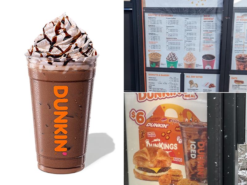Dunkin' Menu