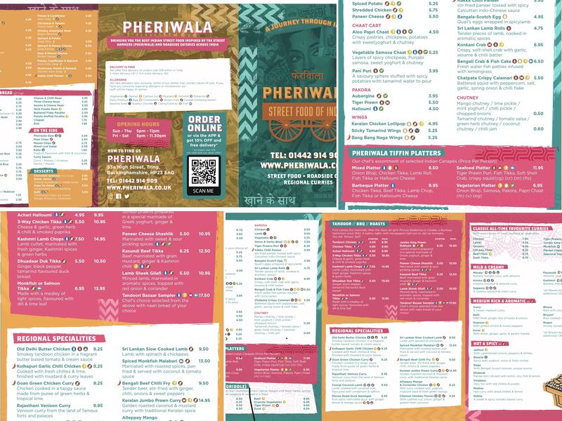 Pheriwala Menu
