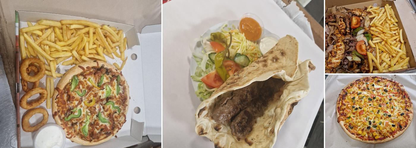 Bodrum kebab and pizza