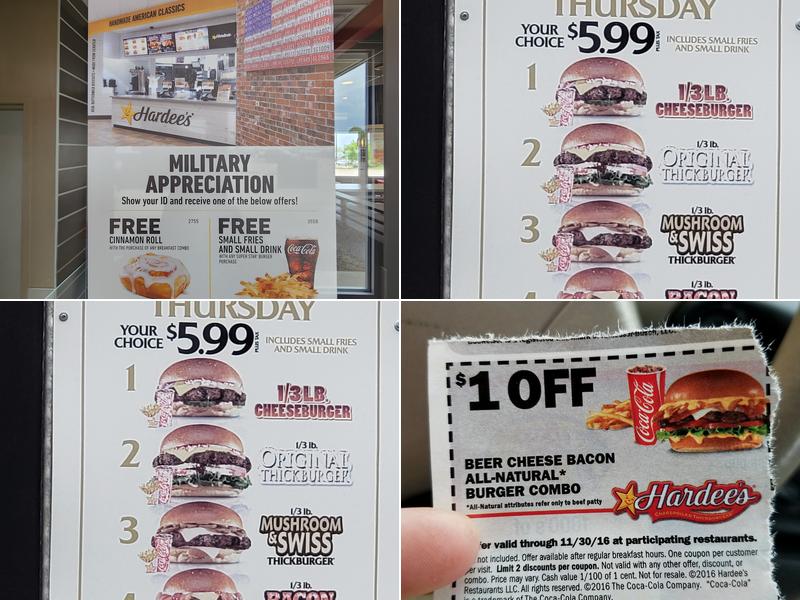 Hardee’s Menu