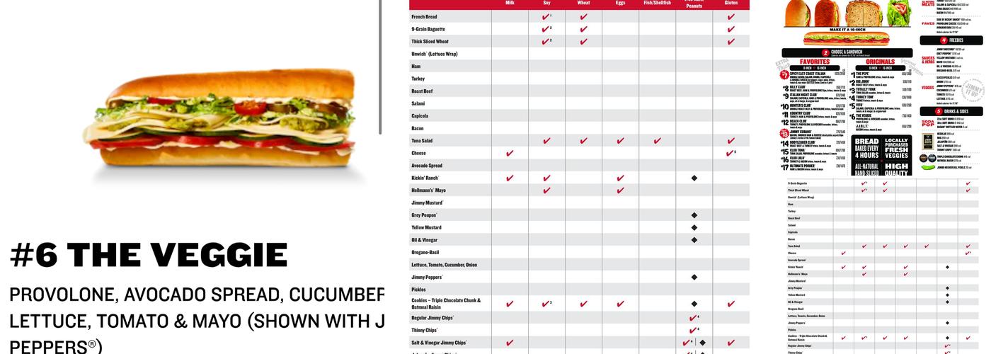 Jimmy John's Menu